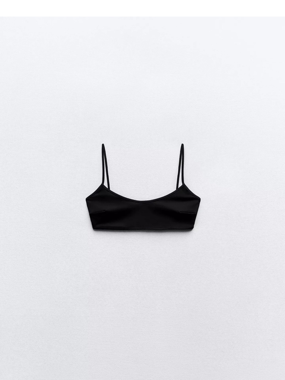ISO Zara black bikini top